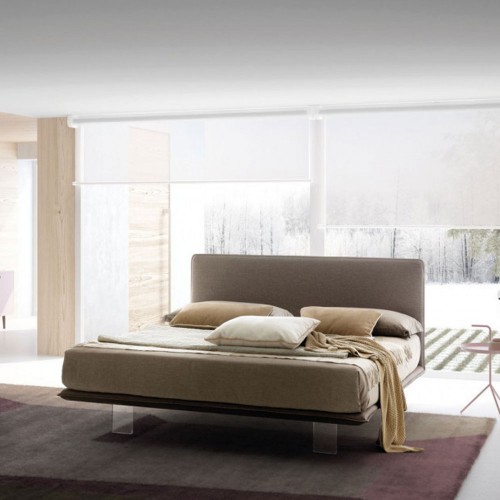 Pat matrimonial cu tapiterie Le Comfort, Snap